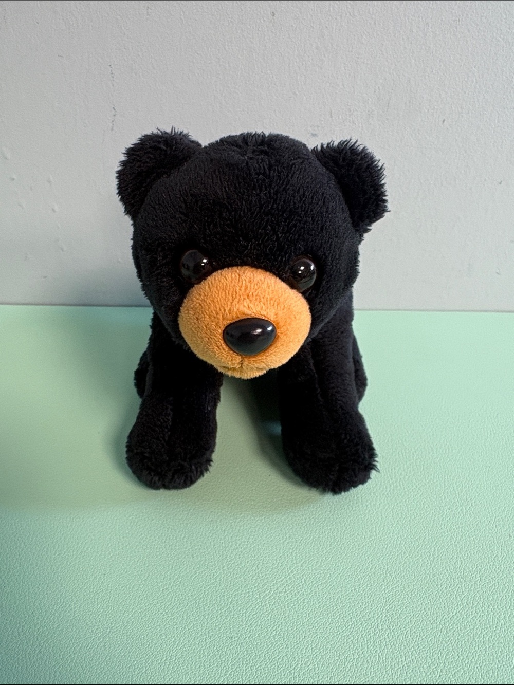 Wild Republic Pocketkins Black Bear Plush Stuffed Animal, Kids Plush Toy